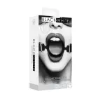 Master Series Silicone Adjustable Restraint Ring Gag – Black – 4 cm — Photo 6