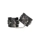 Bonded Leather Hand or Ankle Cuffs - With Adjustable Straps Foto 2