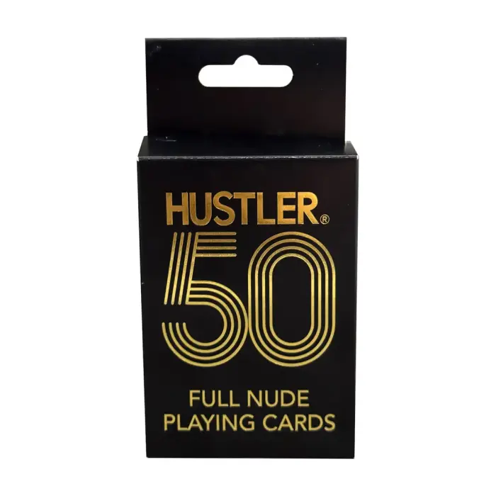 Hustler 50 - erotiska kāršu spēle ar kailfoto