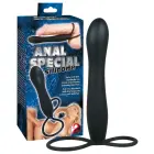 Anal Special silikona dildo – 15 cm (6″) – Melns Foto 5