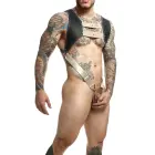 DNGEON Harness with Cockring – Gold – One size — Photo 5