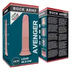 RockArmy Avenger Liquid Silicone sistēma – 19 cm (7.5″) – miesas krāsa — Foto 7