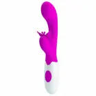 PRETTY LOVE Butterfly Kiss кролик-вибратор – 19 см (7.5″) – фиолетовый — Фото 4