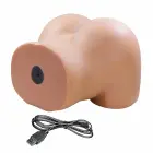 CRAZY BULL Julia XXL Double Entry Vibrating Masturbator – Skin — Photo 5