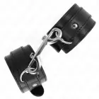 Kink kunstnahast reguleeritavad randme köidikud – mustad – 17-28 cm — Foto 2