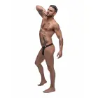 Male Power Bong stringai – juodi – L/XL — Nuotrauka 5