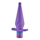 Tingling Touch Vibrating Anal Plug – 13 cm – Black — Photo 2