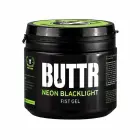 BUTTR Neon Fisting Gel 500 ml - UV-Active Anal Gel, Vibrant Neon Effect — Фото 6