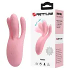 DIEGO trīs motoru dubultās stimulācijas vibrators – miesas krāsa — Foto 1