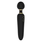 Elite Dubultais wand vibrators – 23 cm (9″) – melns — Foto 2