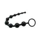 Timeless Jelly anālās bumbiņas – Melns Foto 3