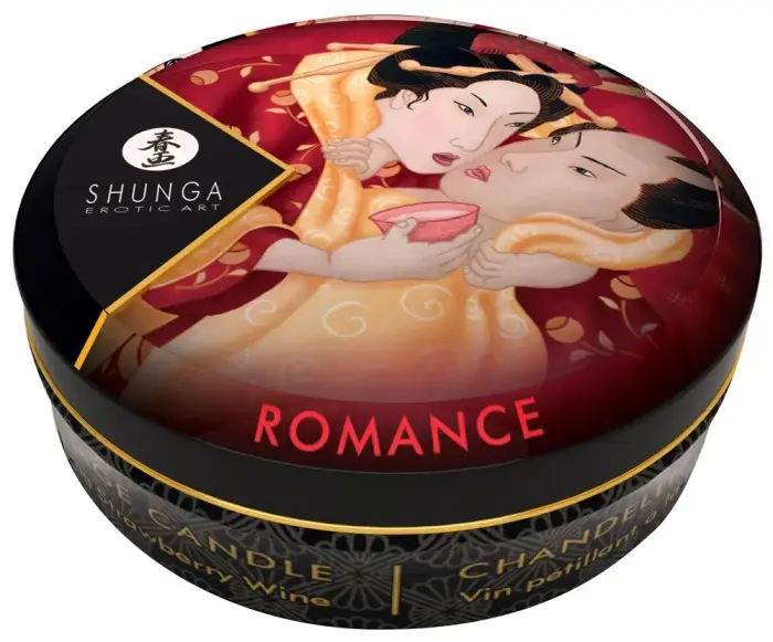 Shunga Romance masāžas svece – 30 ml Foto 2