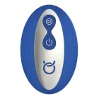 FORTO Thumper – anal plug with thumping function – silicone – blue – 8 modes — Photo 5