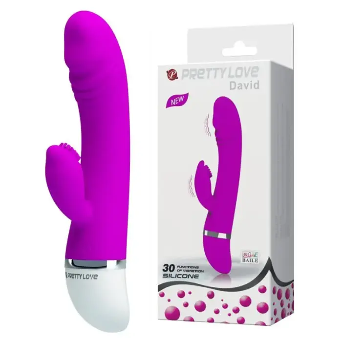 Pretty Love David кролик-вибратор – 18 см – розовый