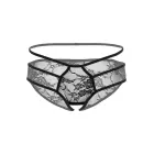 Jade avatud jalgevahega bikiinipüksid – mustad – L/XL Photo