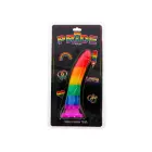 Unicorn Dancer dildo – 17.5 cm (7″) – Daudzkrāsains Foto 3