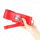 Kink Adjustable Red Collar with Wide Strap 33.5-41 cm, 65 cm Belt — Photo 4
