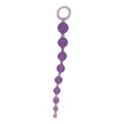 Lovesecret anālo bumbiņu komplekts 03 – 30 cm – Violets Foto 3