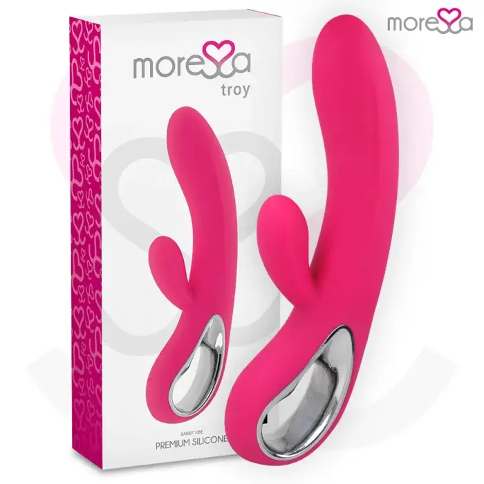 Moressa Troy вибратор с двумя моторами – 20 см (7.9″)