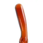 Glass Dildo Curves – 23.3 cm (9.2″) – Blue — Photo 4