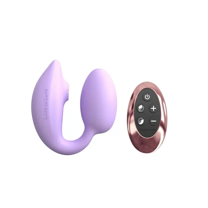 WONDERLOVER VIVA MAUVE Dual Stimulator – 10 cm (3.9″) – Pink