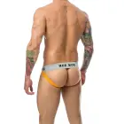 MOB Stripe Classic Jockstrap – Orange – XL — Photo 2