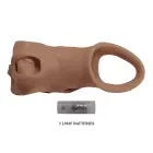 Pretty Love tikroviška vibruojanti varpos mova su sėklidžių juosta – 22 cm — Nuotrauka 8