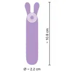 Cuties кролик-вибратор – 10.5 cm (4.1″) – фиолетовый — Фото 10
