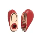 XOCOON Heartbreaker 2-in-1 Clitoral Stimulator – Red — Photo 12