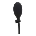 Pripučiamas lemputės formos analinis kištukas – 8–9.5 cm – Juodas Photo