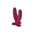 Fun Factory Ryde rievots dildo – 18–20 cm – sarkans — Foto 1