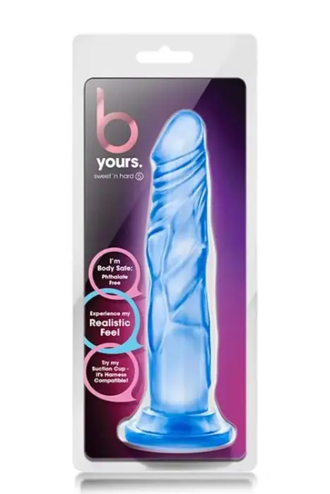 B YOURS SWEET N HARD 5 дилдо – 20 cm (8″) – синий
