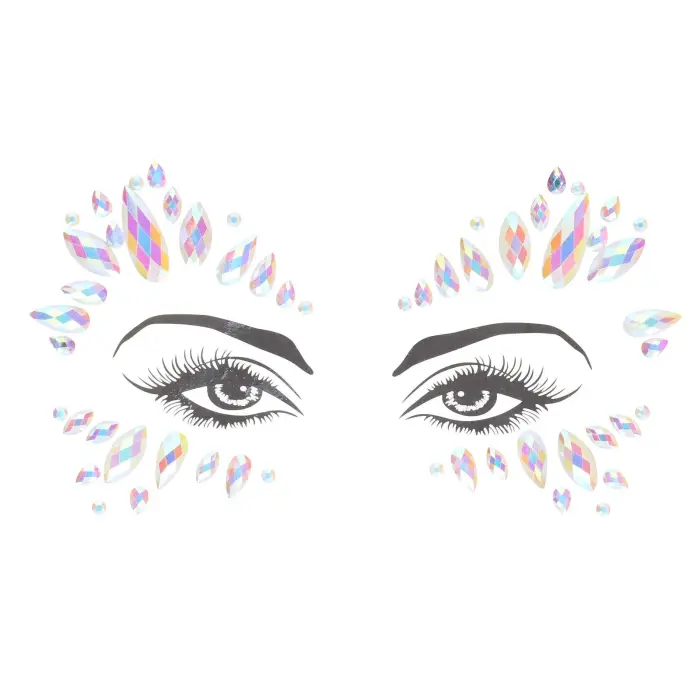 Ķermeņa rotaslietu uzlīmes – spīd tumsā Foto 2