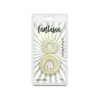 Fantasia Double Stack Cock Ring – Yellow — Photo 1