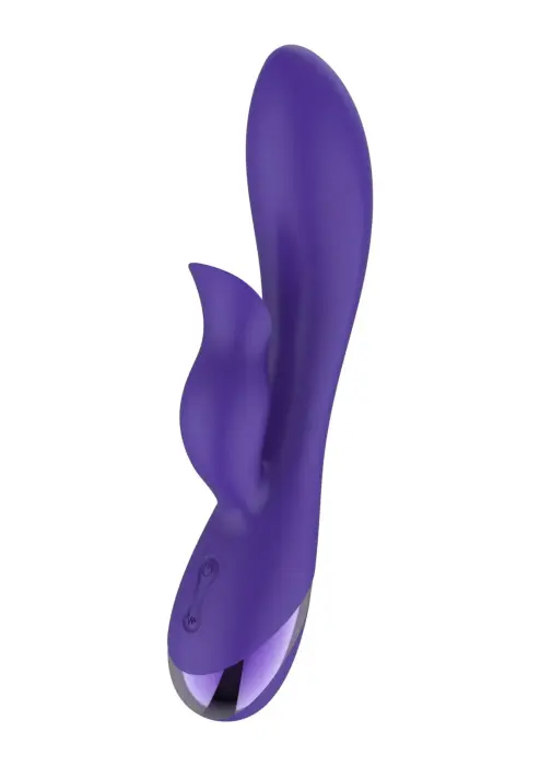 Xocoon Unchained Love klitora un G-punkta vibrators – 18 cm – violets