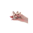Spindintis Rose Gold analinių treniruočių rinkinys – 3 dalių – Rožinis — Nuotrauka 4