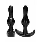 NO. 80 - 4-Piece Butt Plug Set - Black Foto 9