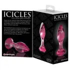 Icicles № 79 – Конусообразный дилдо – 9 см – Pink Фото num