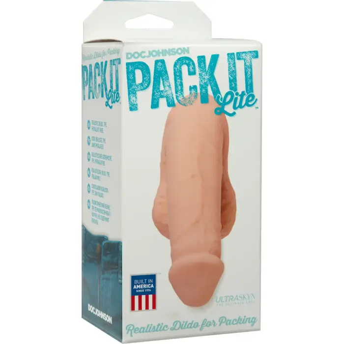 Pack It Lite realistlik dildo – 11.4 cm (4.5″) – must