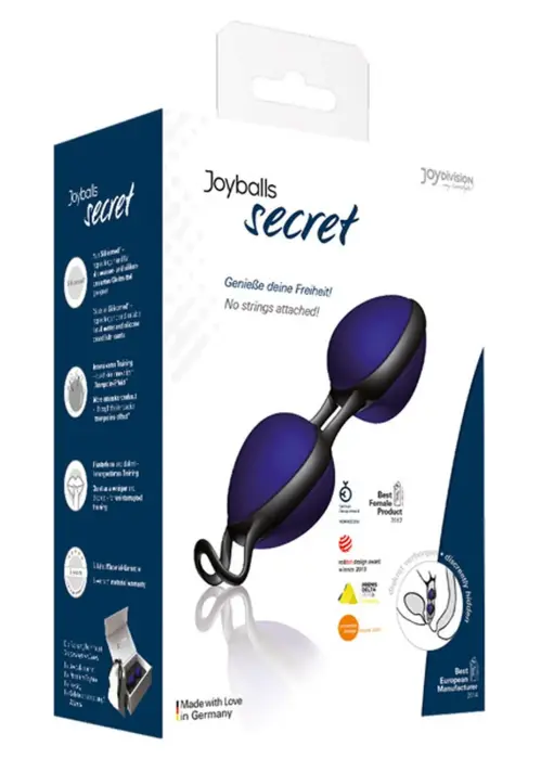 Joyballs Secret шарики Кегеля – сине-чёрные