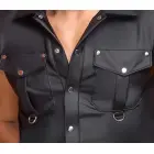 NEK Sleeveless Matte Look Shirt – Black – 2XL — Photo 7