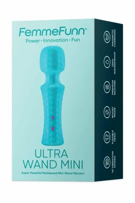 FemmeFunn Ultra wand вибратор – 14.5 cm (5.7″) – синий
