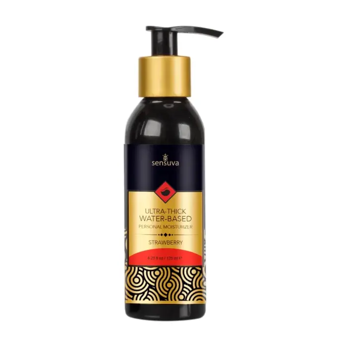 Sensuva eriti paks veepõhine librikant – maasika – 125 ml