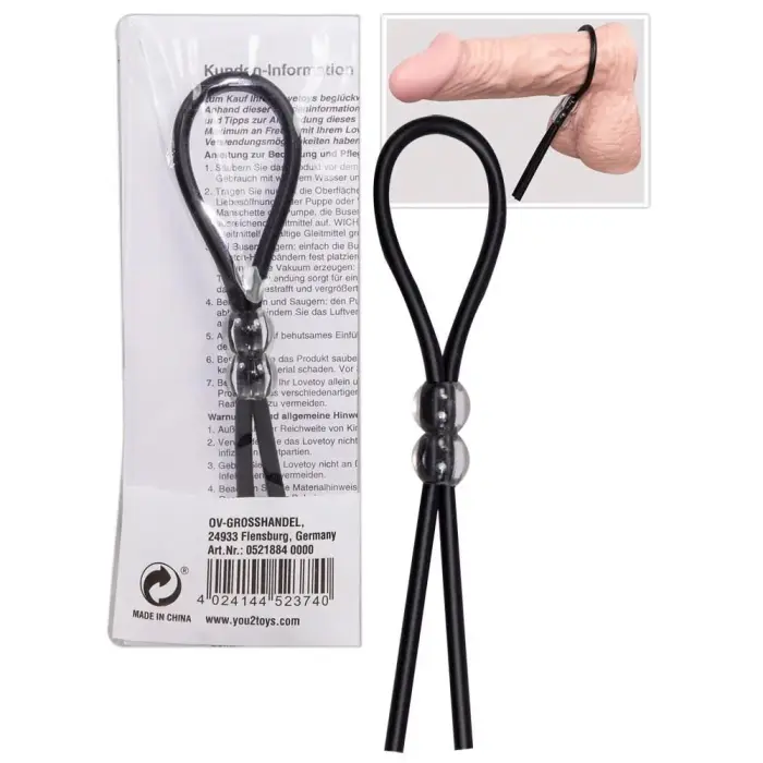 Must silikoonist peenis võru – 24 cm