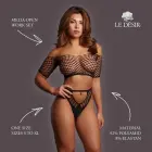 Melia Open Work Set – Black – One Size — Photo 4