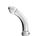 Clear Curve Glass Dildo – 17.5 cm (6.9″) — Photo 2