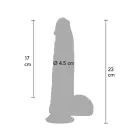 INFERNO by HIDDEN DESIRE realistiškas dildo – 21 cm (8.3″) – kūno spalva — Nuotrauka 2