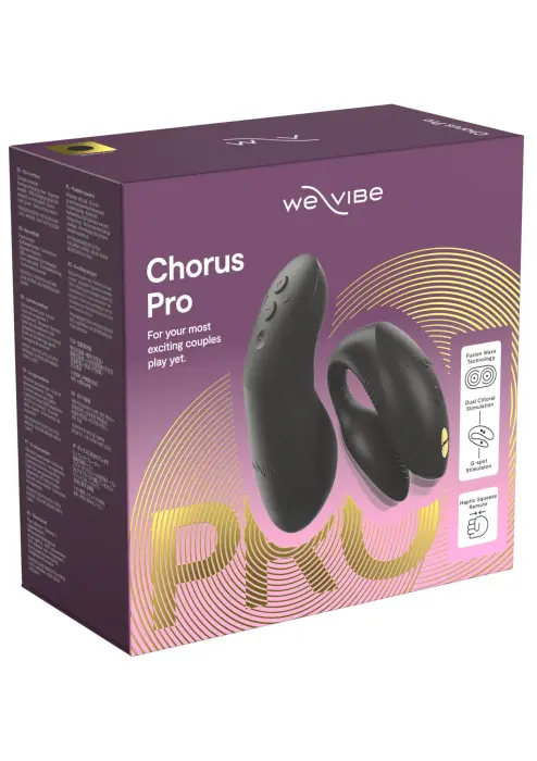 We-Vibe Chorus Pro porų vibratorius – juodas Photo