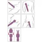 SVAKOM Emma Neo 2 wand masāžas vibrators ar truša stiprinājumu – 21 cm (8.2″) – rozā — Foto 10