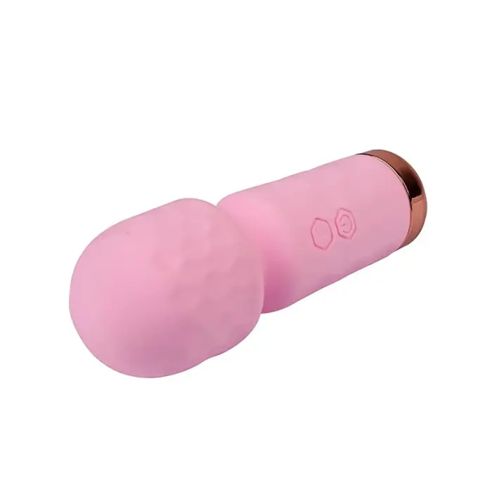 Eros mini wand masāžas vibrators – 11.5 cm (4.5″) – rozā Foto 3